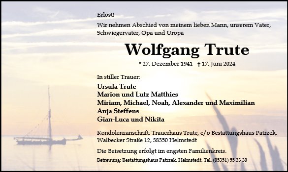 Wolfgang Trute