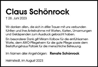 Claus Schönrock