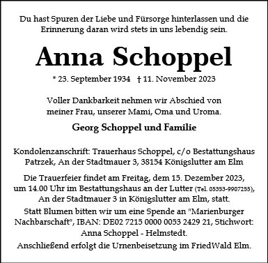 Anna Schoppel