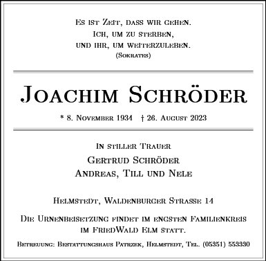 Joachim Schröder