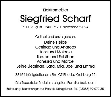 Siegfried Scharf