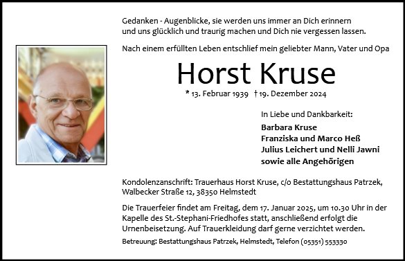 Horst Kruse