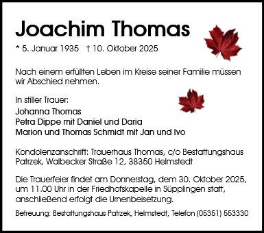 Joachim Thomas