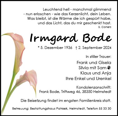 Irmgard Bode