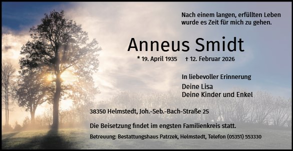Anneus Smidt