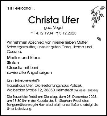 Christa Ufer