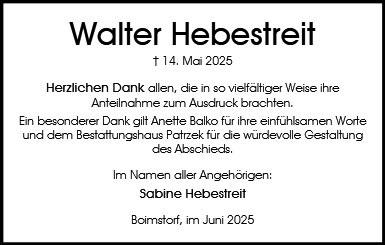 Walter Hebestreit