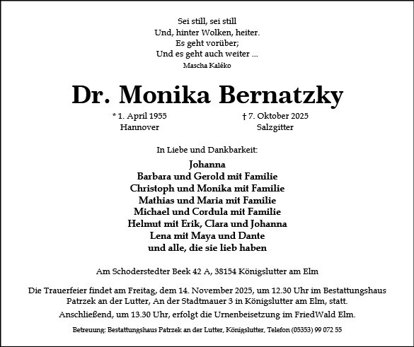 Monika Bernatzky