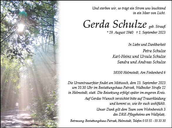 Gerda Schulze