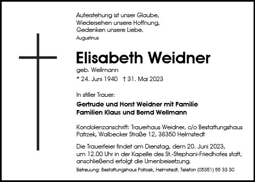Elisabeth Weidner