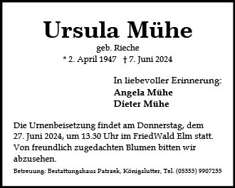 Ursula Mühe