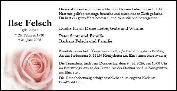 Ilse Felsch
