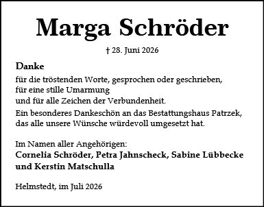 Marga Schröder