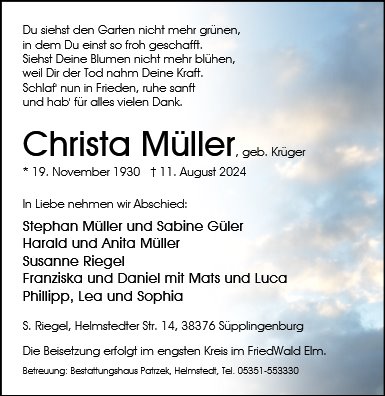 Christa Müller