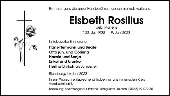 Elsbeth Rosilius
