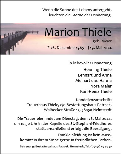 Marion Thiele