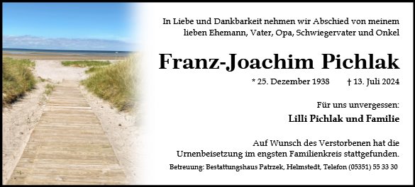 Franz-Joachim Pichlak