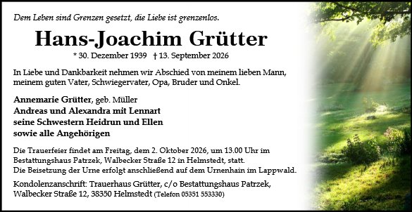 Hans-Joachim Grütter