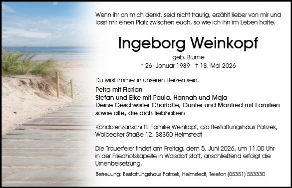 Ingeborg Weinkopf