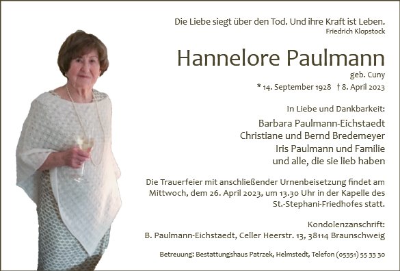 Hannelore Paulmann