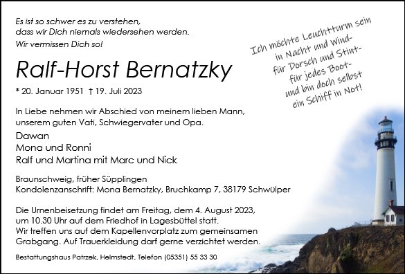 Ralf-Horst Bernatzky