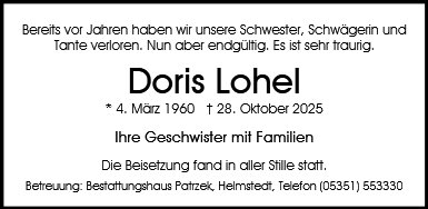 Doris Marianne Lohel