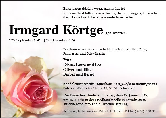 Irmgard Körtge