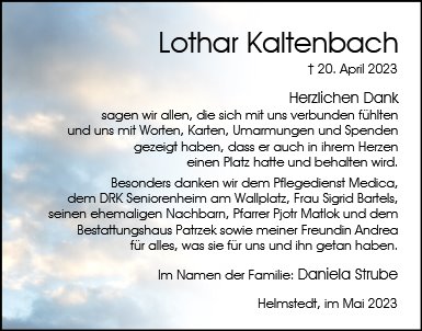 Lothar Kaltenbach