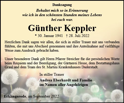 Günther Keppler