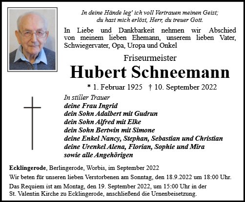 Hubert Schneemann