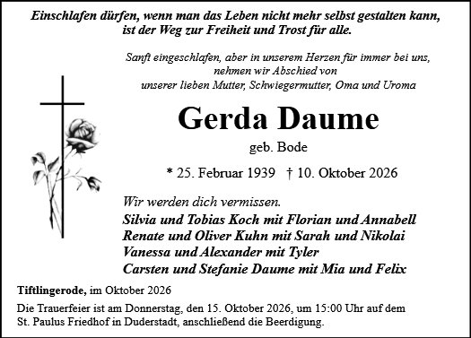 Gerda Daume