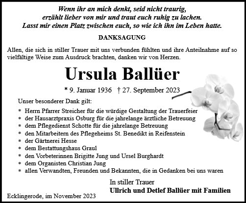 Ursula Ballüer
