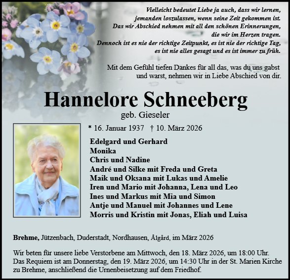 Hannelore Schneeberg