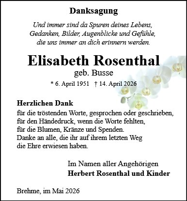 Elisabeth Rosenthal