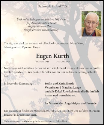 Eugen Kurth