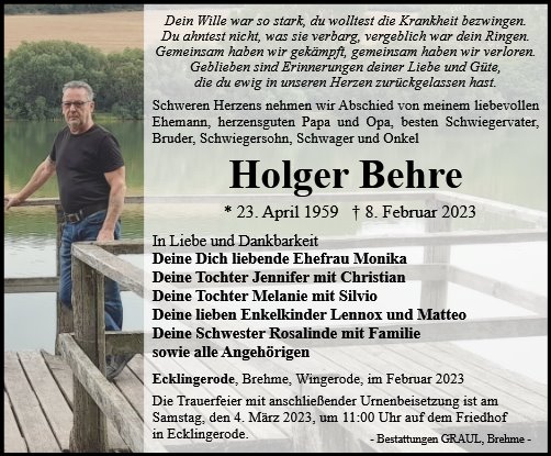 Holger Behre