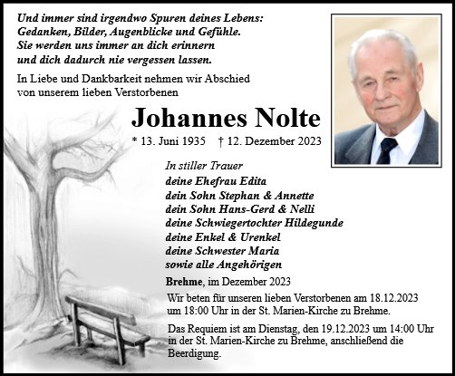 Johannes Nolte