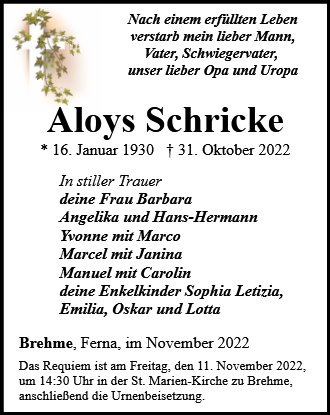 Aloys Schricke