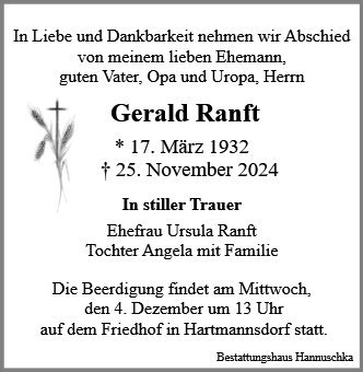 Gerald Ranft