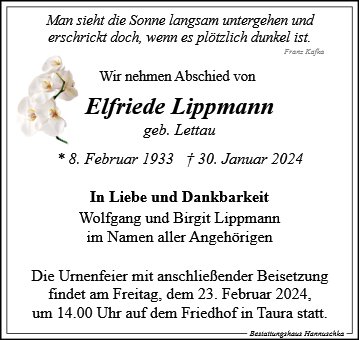 Elfriede Lippmann