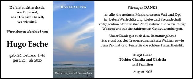 Hugo Esche