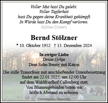 Bernd Stölzner