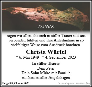 Christa Würfel