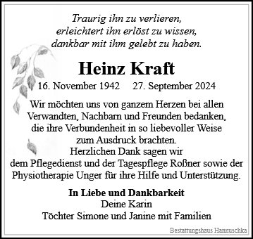 Heinz Kraft