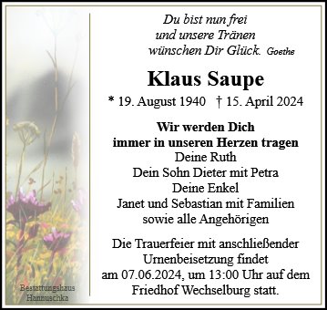 Klaus Saupe