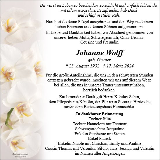 Johanne Wolff