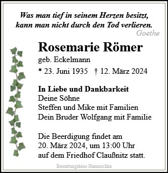 Rosemarie Römer