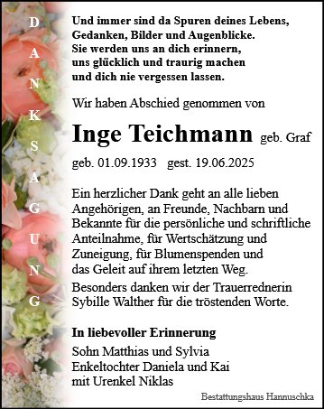 Inge Teichmann