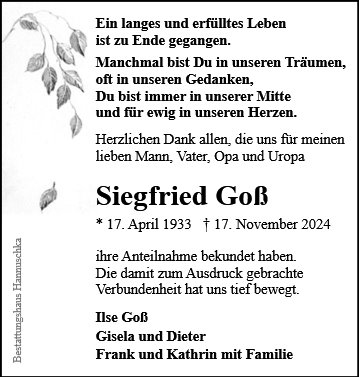 Siegfried Goß