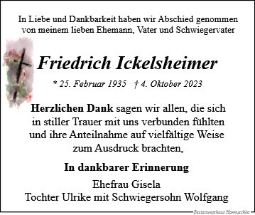 Friedrich Ickelsheimer